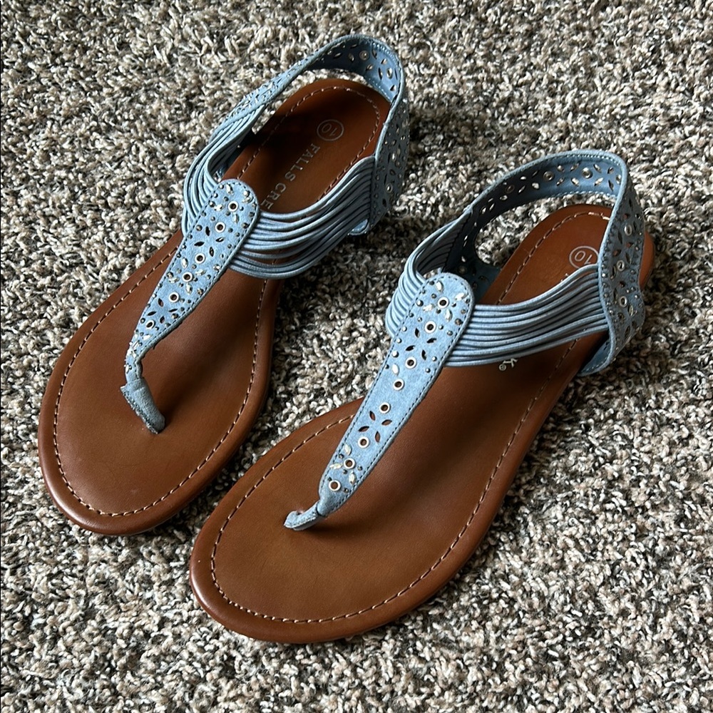 Blue Womens Sandals